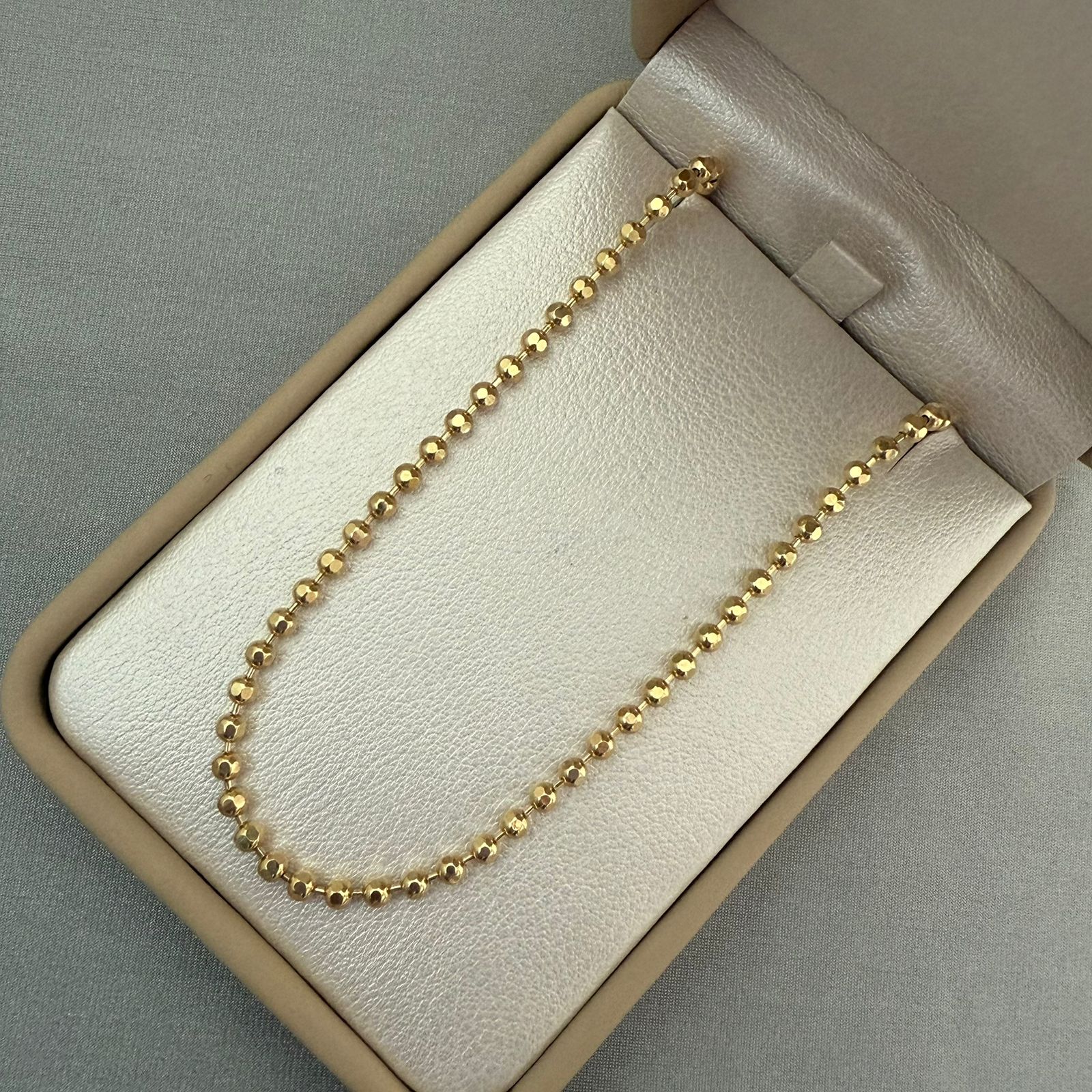 Cadena it militar oro amarillo 18k +1 / 21,25 gr / 3,0 mm / 60 cm